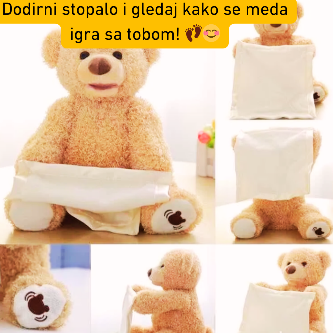 PLIŠANI MEDA SKRIVALICA